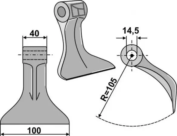 Hammerschlegel 100x40mm
